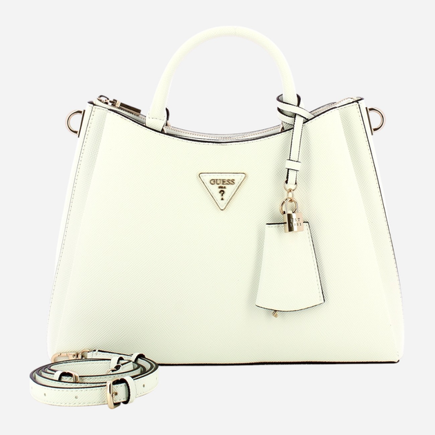 Сумка шопер жіноча Guess Eco Jazlynn HWEZG952306-WHI Біла (800070334880) - зображення 4