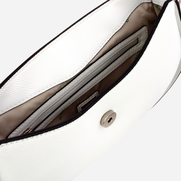 Сумка жіноча середня Guess Eco Jazlynn HWEZG952320-WHI Біла (800070334883) - зображення 5