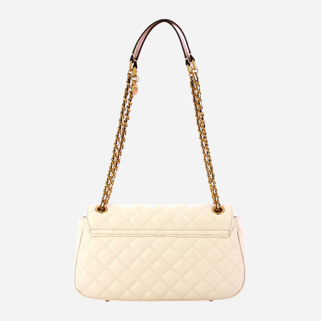 Сумка крос-боді через плече жіноча середня Guess Giully HWQA8748210-IVO Біла (800070316641) - зображення 2