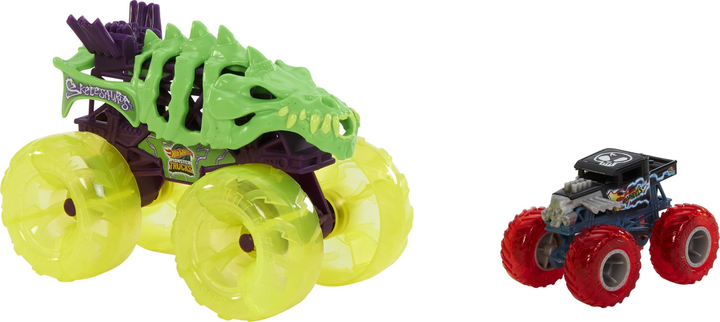 Ігровий набір Hot Wheels Monster Trucks Power Smashers Ультра Перегони (0194735237470) - зображення 5