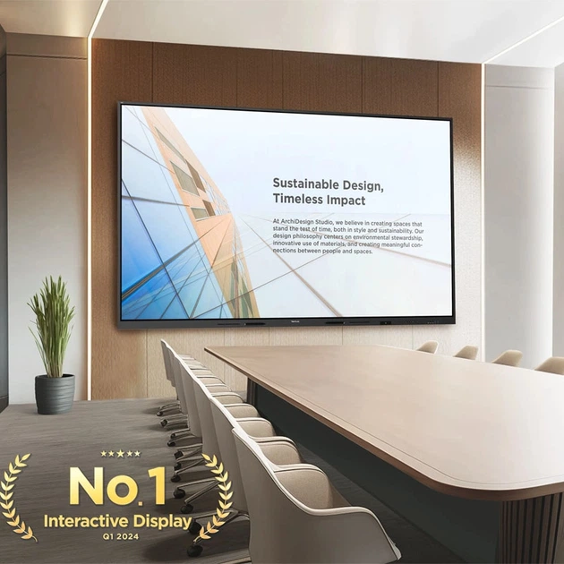 Интерактивная панель VIEWSONIC IFP6533-G дисплей 65" / Android 13 / 8/128Gb 40W - Фото 4 Интерактивная панель VIEWSONIC IFP6533-G дисплей 65" / Android 13 / 8/128Gb 40W - изображение 4