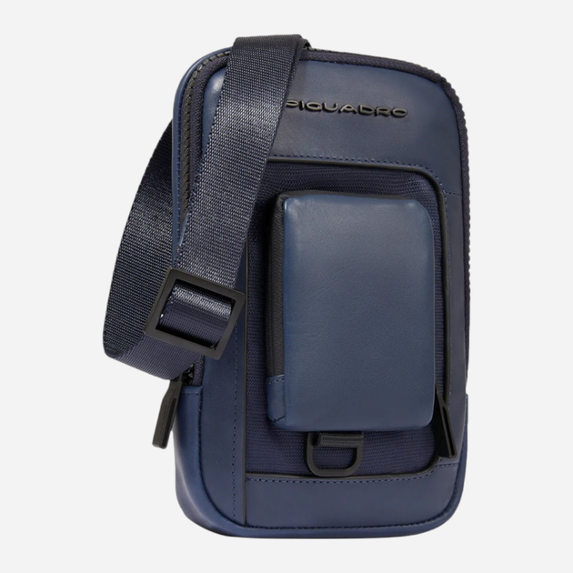 Сумка планшет чоловіча маленька Piquadro AC6546W131R/BLU Синя (800070326320) - зображення 3
