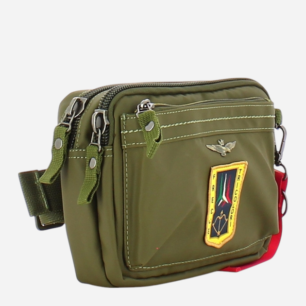 Сумка поясна чоловіча Aeronautica Militare Marsupio AM353-VE Зелена (800070263084) - зображення 3