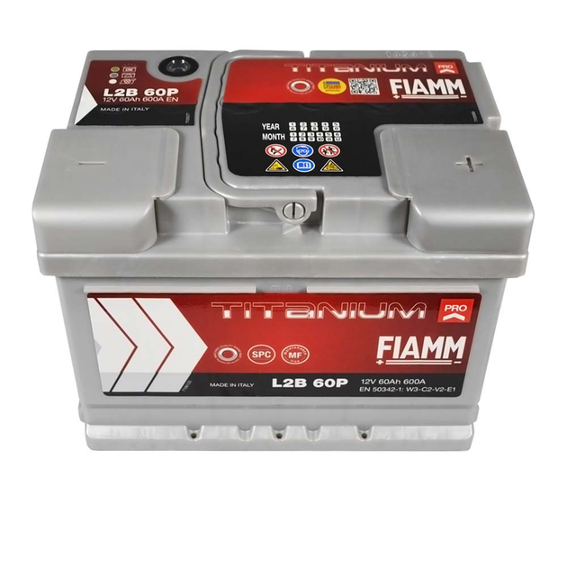 Автомобильный аккумулятор FIAMM Titanium Pro 60Аh 600А R+ 7905887 - изображение 1