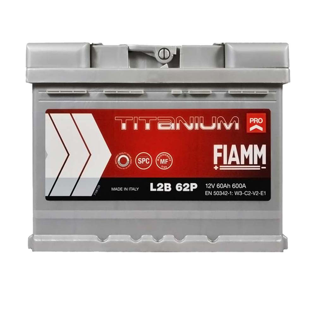 Автомобильный аккумулятор FIAMM Titanium Pro 60Аh 600А R+ 7905887 - изображение 2