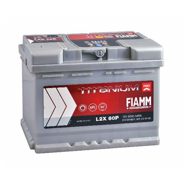 Автомобильный аккумулятор FIAMM Titanium Pro 60Аh 540А L+ 7905148 - изображение 4