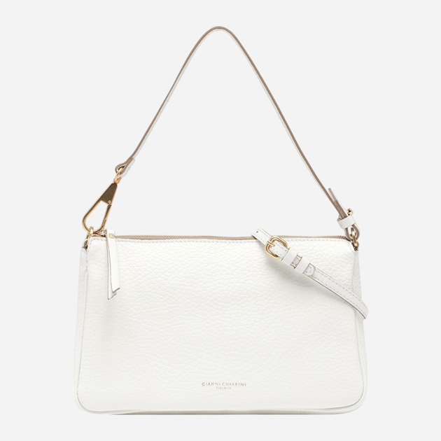 Torba damska skórzana Gianni Chiarini Brooke BS-10911-TKL-008 Biała (800070331765) - obraz 1