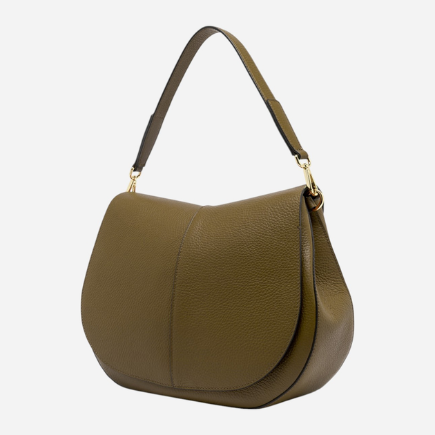 Сумка жіноча з натуральної шкіри середня Gianni Chiarini Helena BS-6037/COMM-GRN-NA-1145 Зелена (800070326685) - зображення 3