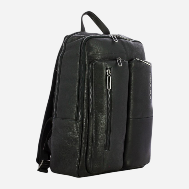 Plecak męski skórzany 17.4L Piquadro CA5884W116/N Czarny (800070282061) - obraz 3