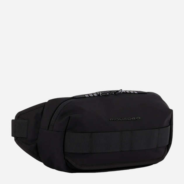 Saszetka na pas męska Piquadro CA6002S125/N Czarna (800070320750) - obraz 3