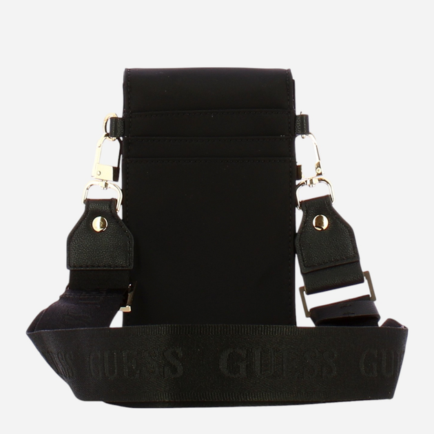 Torebka crossbody damska mała Guess Latona HWYY9211810-BLA Czarna (800070326079) - obraz 2