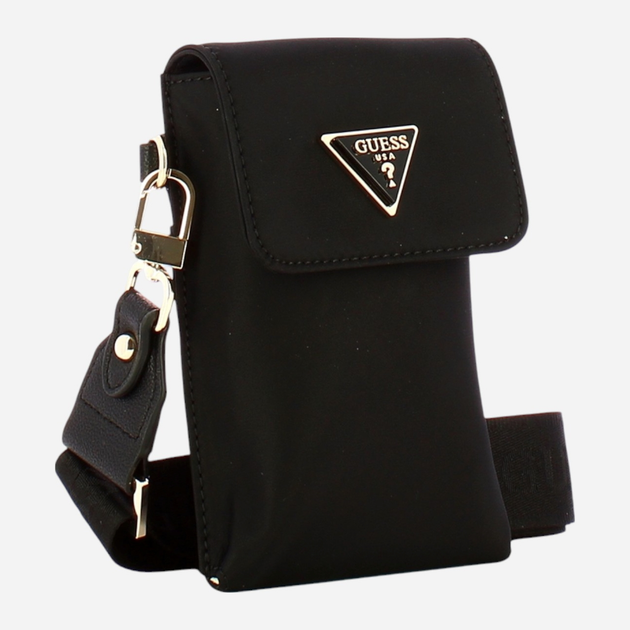 Torebka crossbody damska mała Guess Latona HWYY9211810-BLA Czarna (800070326079) - obraz 3