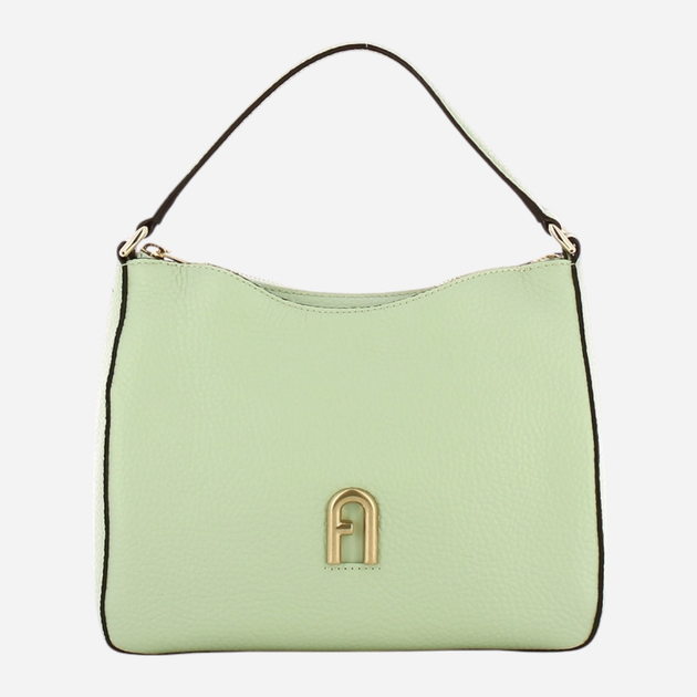 Torba damska skórzana Furla Primula S WB00882BX0041FEL0090 Zielona (800070302236) - obraz 1