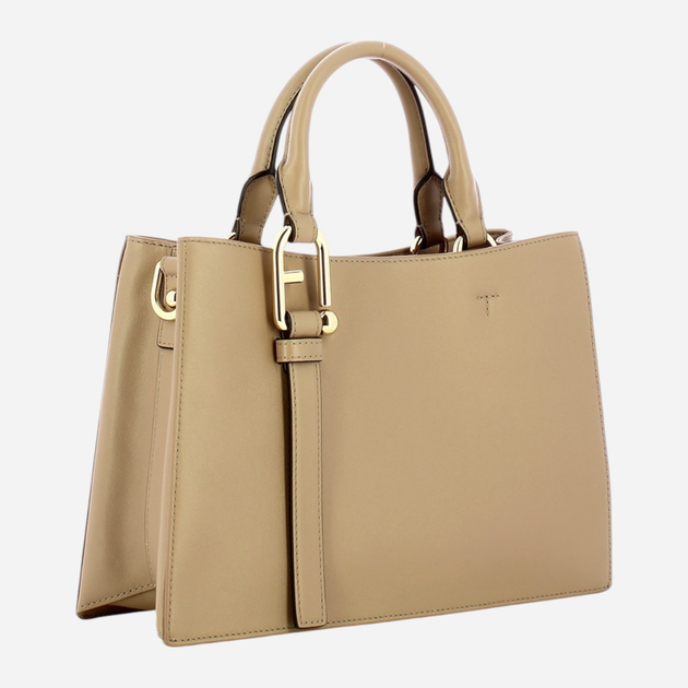 Сумка шопер жіноча з натуральної шкіри Furla Nuvola M WB01336BX20451257S1007 Бежева (800070325831) - зображення 3