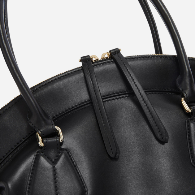 Сумка жіноча з натуральної шкіри середня Furla Erica M WB01464BX3346O60001007 Чорна (800070331298) - зображення 5