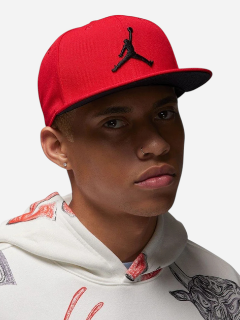 Кепка Nike U J Pro Cap S Fb Jumpman Fv5296-687 L-XL Червона (196976273026) - зображення 2
