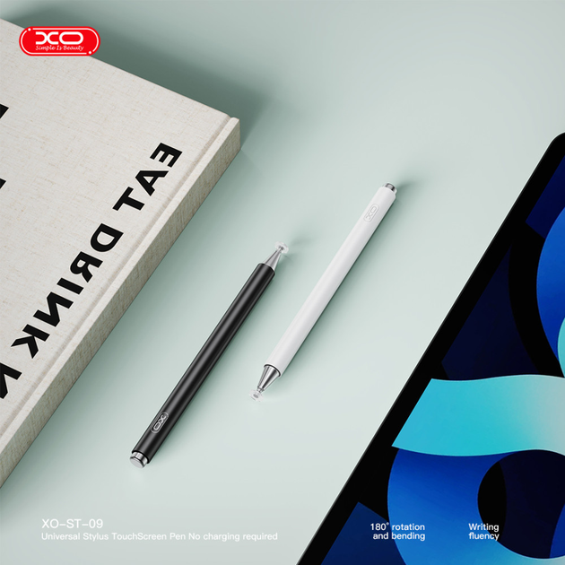 Стилус XO Universal Touch-sensitive Capacitor Pen (1 встроенный запасной наконечник) ST 000988 - изображение 4