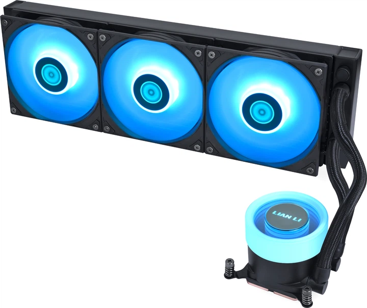 System chłodzenia wodnego Lian Li GA II Lite 360R Black (G89.GA2L36RB.00) - obraz 1