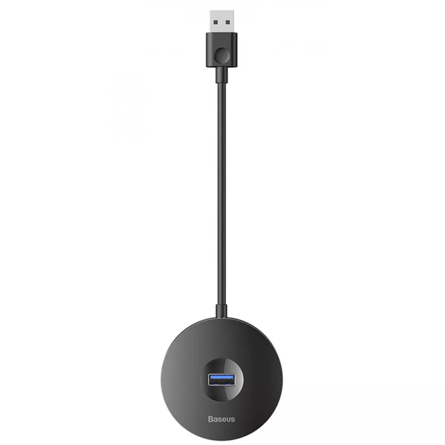 USB-Хаб Baseus Round Box USB Black - изображение 4