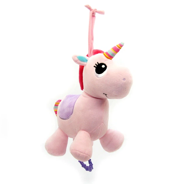 Подвеска мягкая Limo Toy Единорог с шуршалкой и мелодией 23 см C08233CN-2 - Фото 4 Подвеска мягкая Limo Toy Единорог с шуршалкой и мелодией 23 см C08233CN-2 - изображение 4