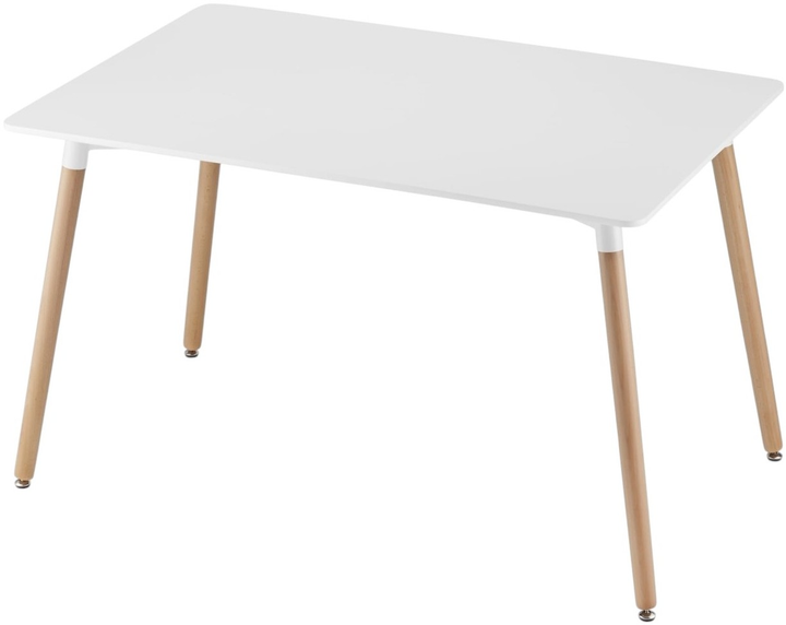 Обідній стіл Leobert 120 x 80 білий (5903332062157) - зображення 3