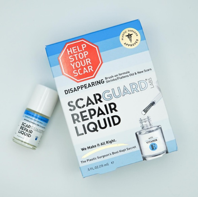 Гель проти рубців і шрамів для обличчя і тіла Scarguard Scar Repair Liquid з вітаміном Е 15 мл - зображення 1