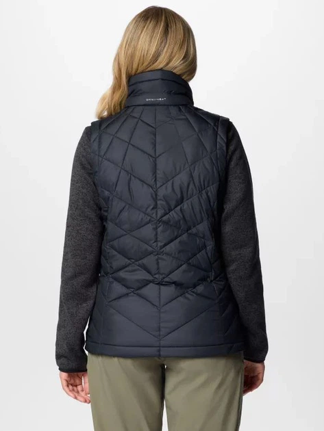 Теплый жилет короткий женский Columbia Heavenly II 2089201CLB-010 S Черный (0195981097467) - изображение 2