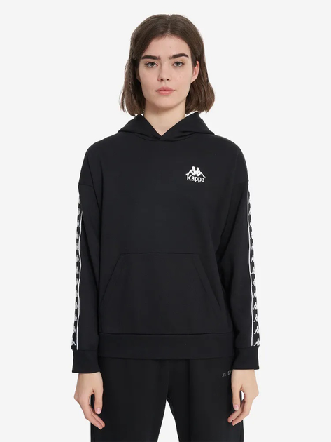 Худі жіноче Kappa 133906KAP-99 42-44 Чорне від Rozetka на платформі USKIDKA Акція на Худі жіноче Kappa 133906KAP-99 42-44 Чорне від Rozetka