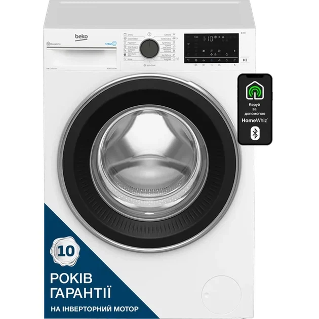Пральна машина BEKO B5WFU58436W - изображение 2