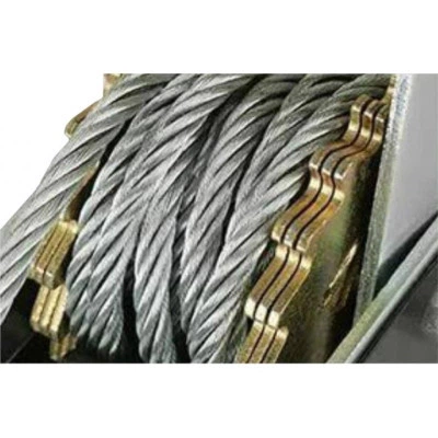 Лебедка Forte HP-2T, 2 крюки 2т, 2 передачі, 3 м трос (121869) - изображение 2