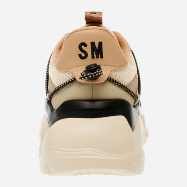 Sneakersy damskie Steve Madden Spectator SM11002961-338 39 24.6 cm Beżowy/Czarny - obraz 5