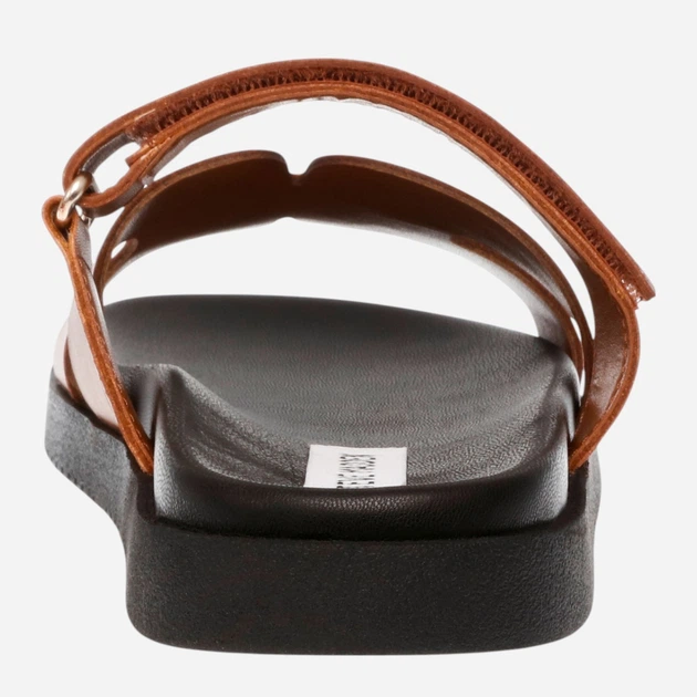 Жіночі шльопанці Steve Madden Missile SM11003028-21U 39 24.6 см Коричневі (8720857365917) - зображення 4