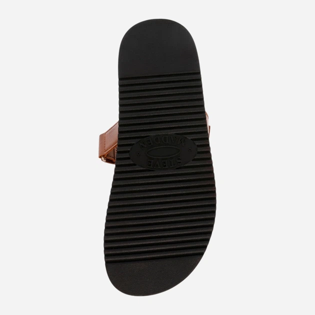 Жіночі шльопанці Steve Madden Missile SM11003028-21U 39 24.6 см Коричневі (8720857365917) - зображення 7