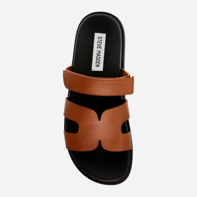 Жіночі шльопанці Steve Madden Missile SM11003028-21U 40 25.4 см Коричневі (8720857365726) - зображення 6