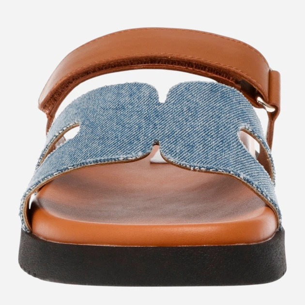 Жіночі шльопанці Steve Madden Missile SM11003028-467 37 23 см Денім (8720857365825) - зображення 3