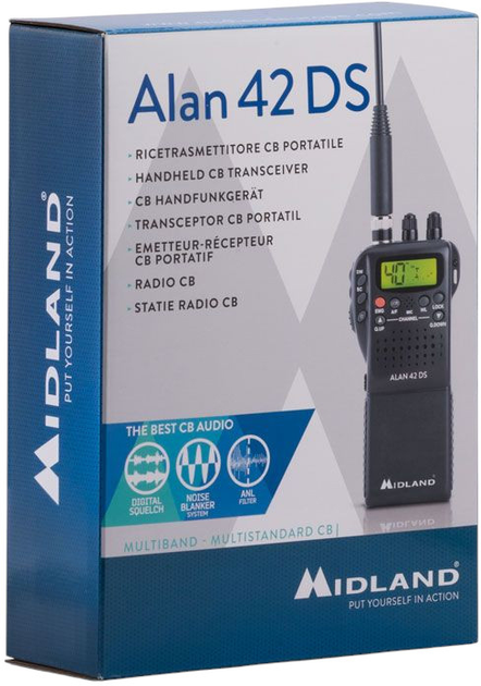 Рація Midland Alan 42 DS Black (8011869200007) - зображення 5