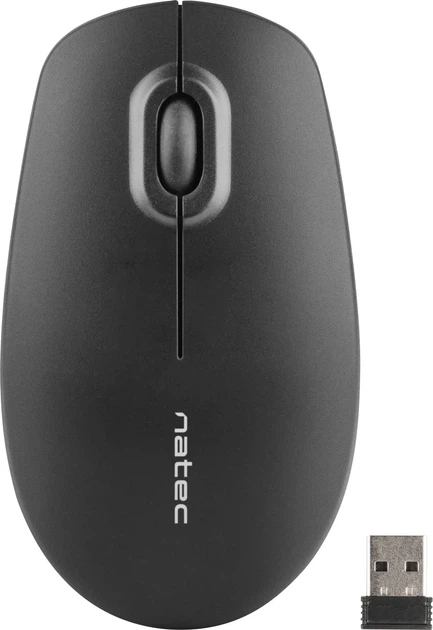 Миша NATEC Merlin Wireless Black (NMY-0897) - зображення 2