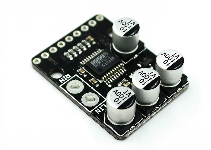 Звуковая карта-декодер PCM1802, АЦП, MCU-1802, 105dB, 3.3/5В - Фото 2 Звуковая карта-декодер PCM1802, АЦП, MCU-1802, 105dB, 3.3/5В - изображение 2