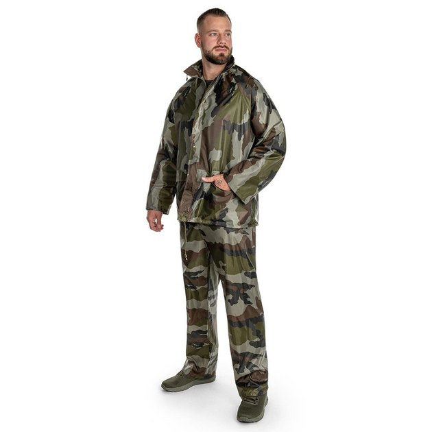 Костюм тактичний Mil-Tec непромокний Rainproof Set jacket pants L CCE-Camo (10625024-904-L) - зображення 1