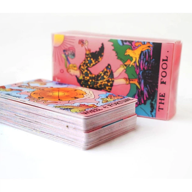 Карты Таро Уэйта Waite's Tarot Cards розовые Zen Garden od-30440