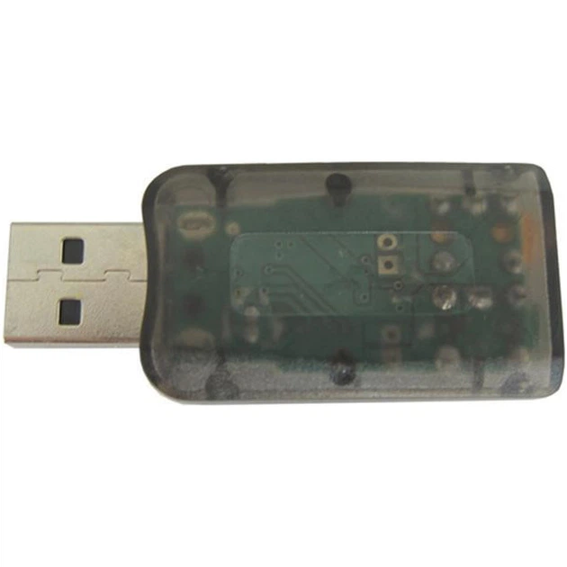 Звуковая карта Dynamode USB-SOUNDCARD 2.0 Black [97522] - изображение 2