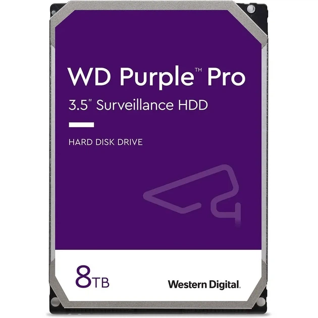 Жесткий диск 3.5" WD Purple Pro 8TB SATA 256MB (WD8001PURP) [81223] - изображение 3