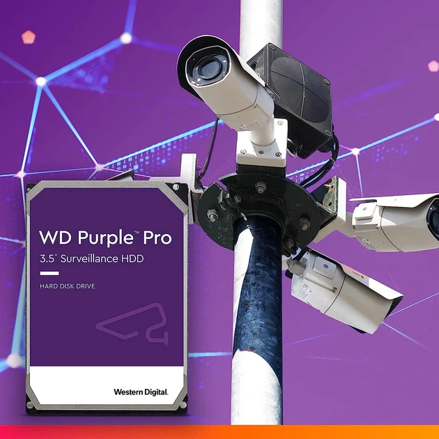 Жесткий диск 3.5" WD Purple Pro 8TB SATA 256MB (WD8001PURP) [81223] - изображение 4