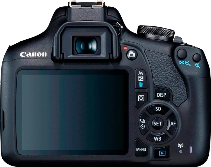 Зеркальный фотоаппарат Canon EOS 2000D Kit EF-S 18-55mm f/3.5-5.6 DC III + EF 75-300mm f/4-5.6 III (2728C021) [87427] - изображение 2