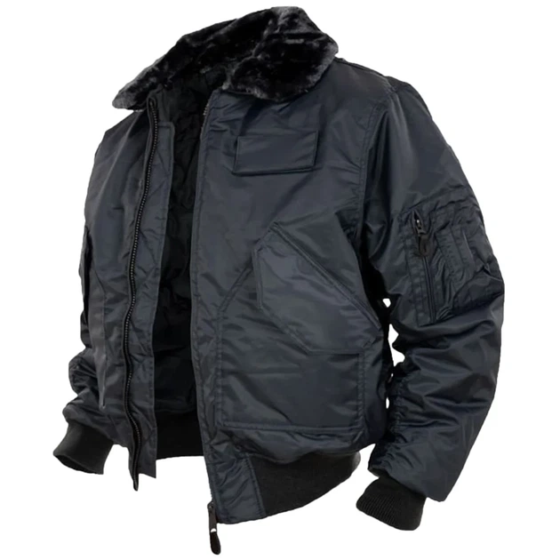 Куртка тактична бомбер льотна Mil-Tec SWAT CWU Navy розмір XL 10405002 - зображення 3