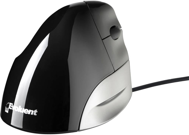 Mysz Evoluent Vertical Mouse USB Black (VMSR) - obraz 1