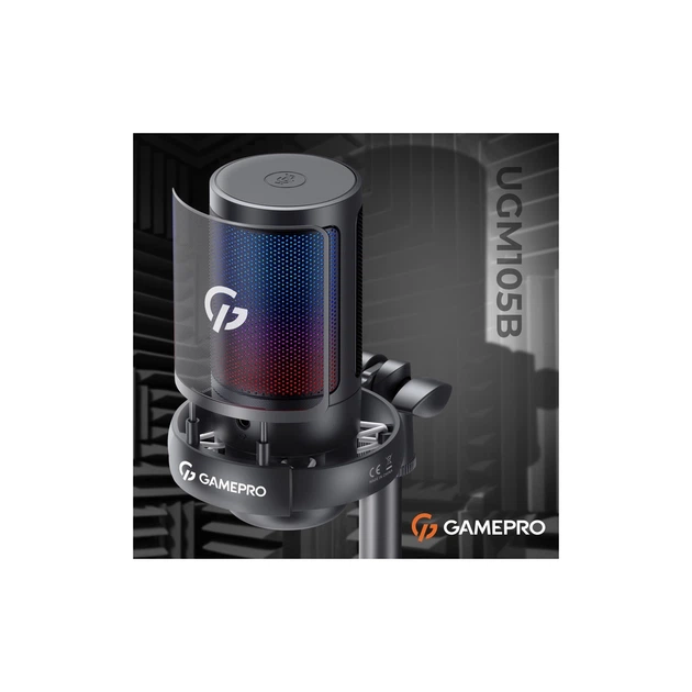 Микрофон GamePro UGM105B Black (UGM105B) - Фото 5 Микрофон GamePro UGM105B Black (UGM105B) - изображение 5