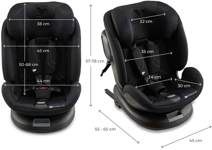 Автокресло Kinderkraft Xpedition 3 i-Size Black (KCXPED03BLK0000) (00-00305300) - изображение 17