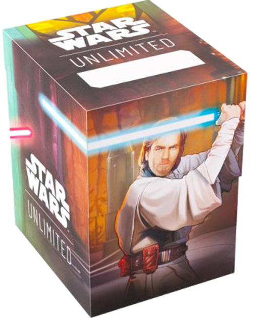 Коробочка для карт Gamegenic Star Wars: Unlimited Obi-Wan Kenobi & Darth Maul (4251715416723) - зображення 2