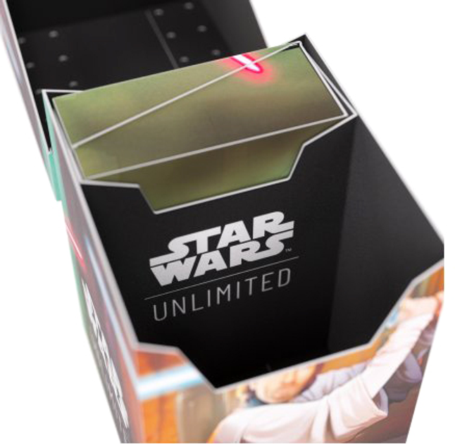 Pudełko na karty Gamegenic Star Wars: Unlimited Obi-Wan Kenobi & Darth Maul (4251715416723) - obraz 5